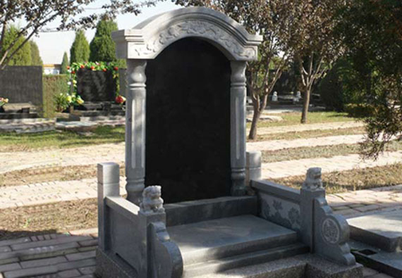 基本墓型:双穴立碑2